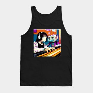 Music Producer using AI to make music Tank Top